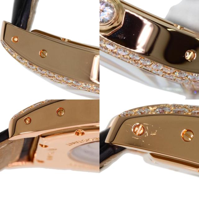 カルティエ CARTIER WA503951  トーチュ LM ダイヤモンド  腕時計 K18ピンクゴールド 革 中古_5