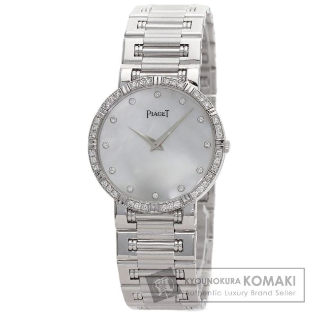 ピアジェ PIAGET 84024K81  ダンサー ベゼル・12P ダイヤモンド  腕時計 K18ホワイトゴールド 中古