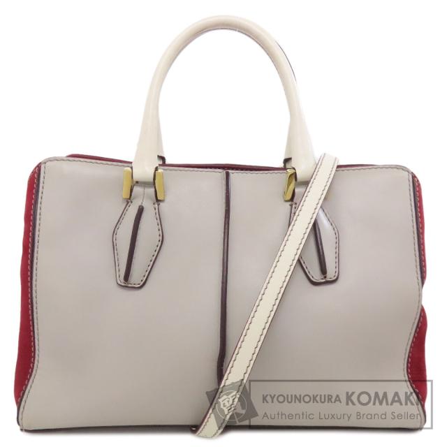 トッズ TODS  2WAY  ハンドバッグ レザー レディース  中古