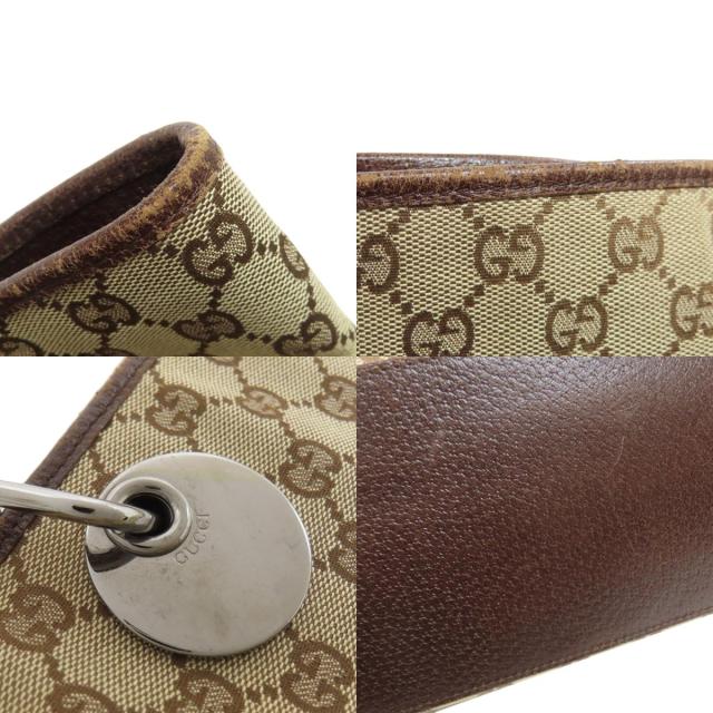 グッチ GUCCI 120836 GG トートバッグ キャンバス レディース 中古