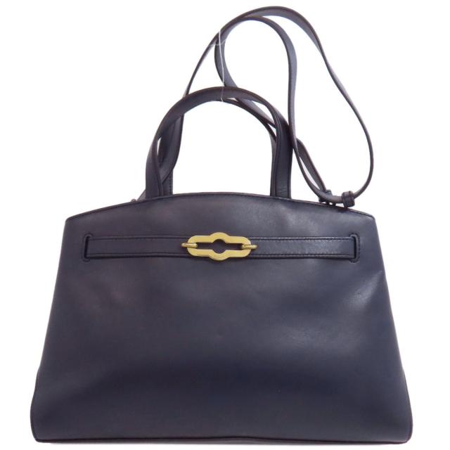 美品 マルベリー MULBERRY レザー トートバッグ 肩掛け可 A4 シボ革 
