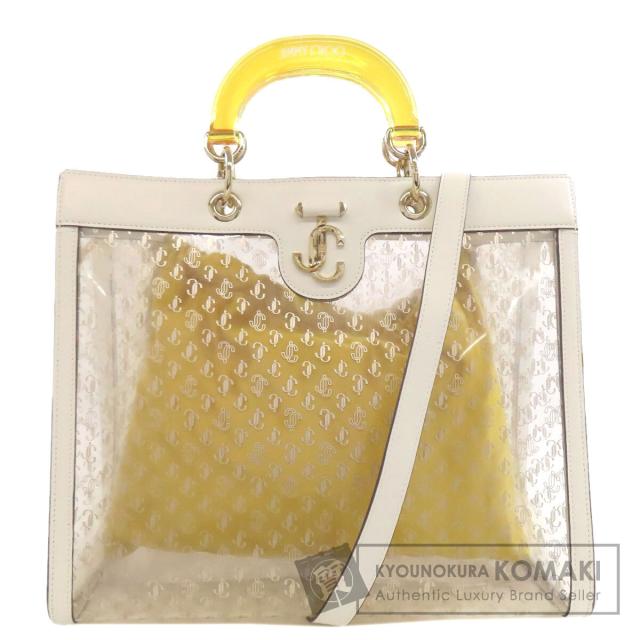 ジミーチュウ Jimmy Choo  2WAY  ハンドバッグ ビニール レディース  中古