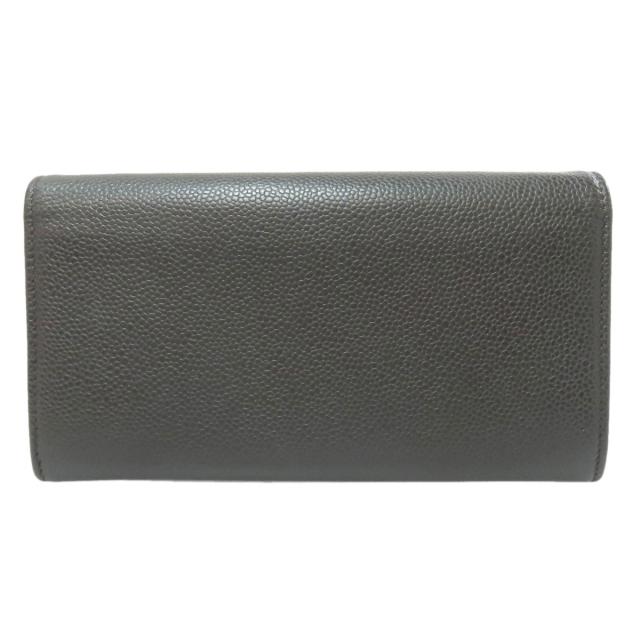 シャネル CHANEL ココマーク 長財布（小銭入れあり） グレインド カーフスキン 中古_2