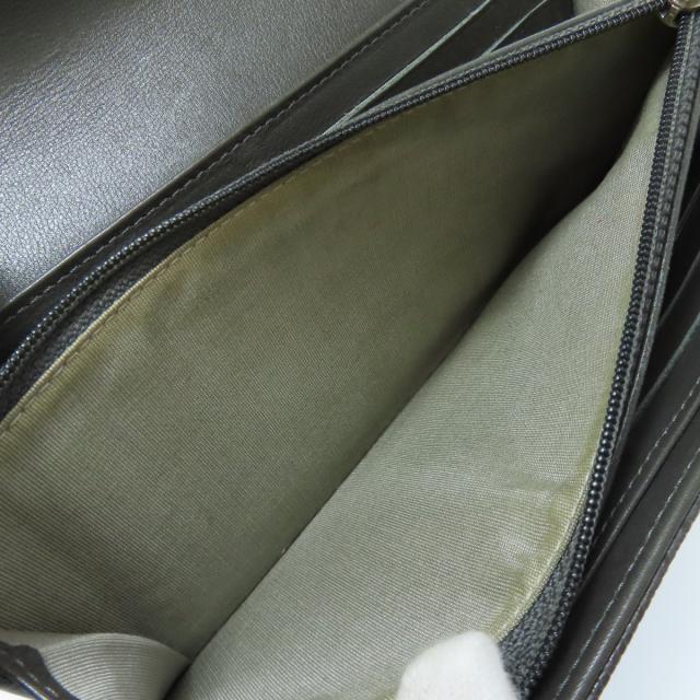シャネル CHANEL ココマーク 長財布（小銭入れあり） グレインド カーフスキン 中古_5