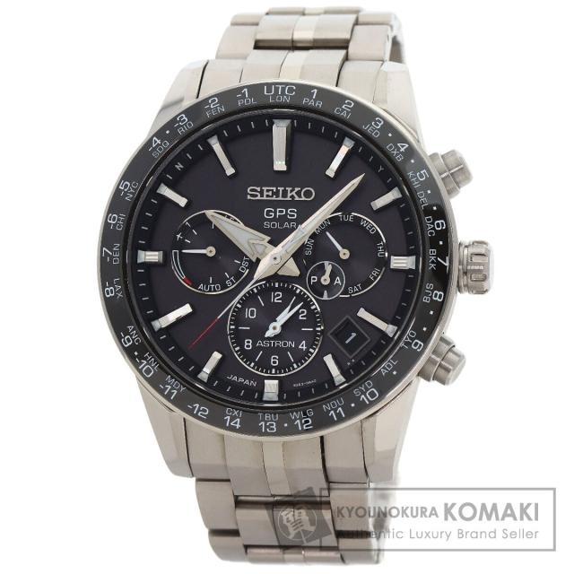 セイコー SEIKO SBXC003 5X53-0AB0 アストロン 腕時計 チタンセラミック チタン メンズ 中古