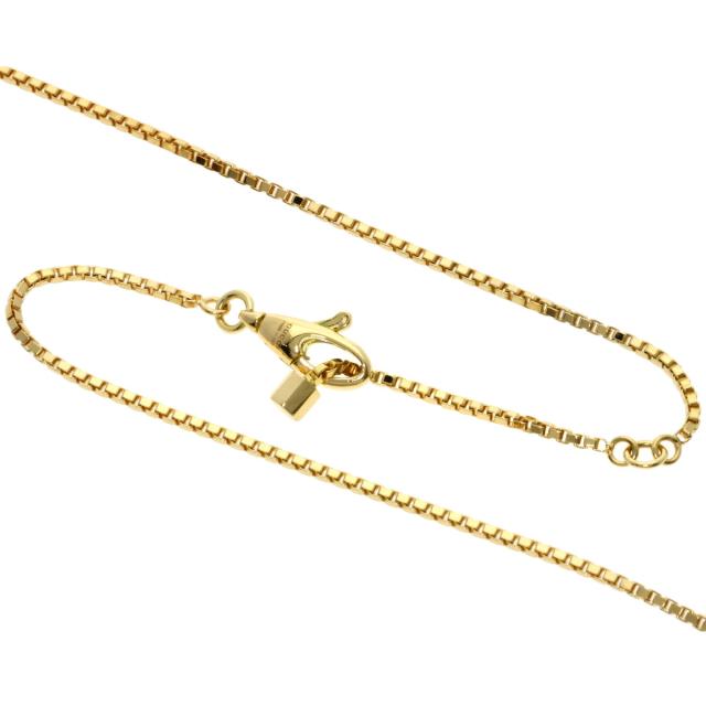 グッチ GUCCI リンクトゥラブ ネックレス K18イエローゴールド 