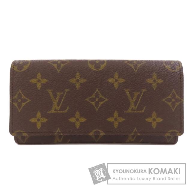ルイヴィトン LOUIS VUITTON  ポルト カルト クレディ  長財布（小銭入れなし） 中古