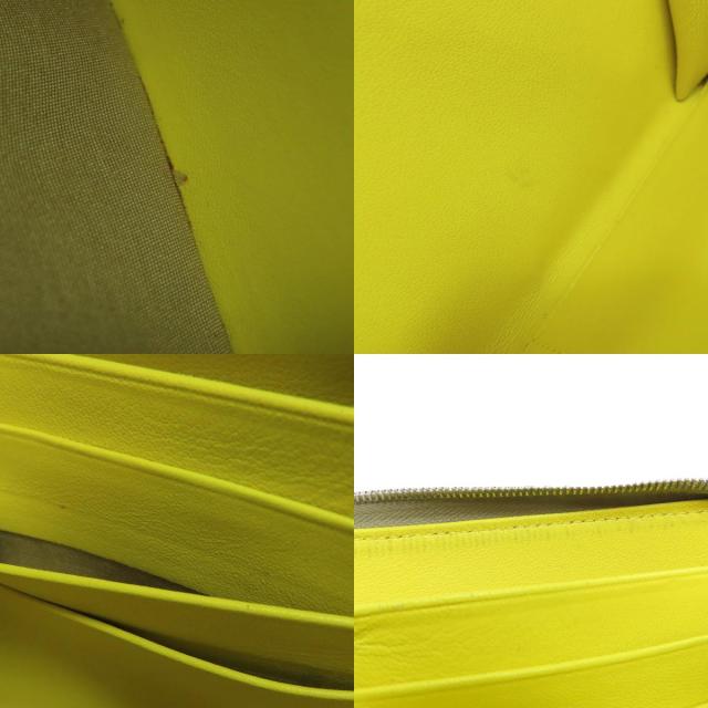 セリーヌ CELINE ロゴ 長財布（小銭入れあり） カーフ レディース 中古_7