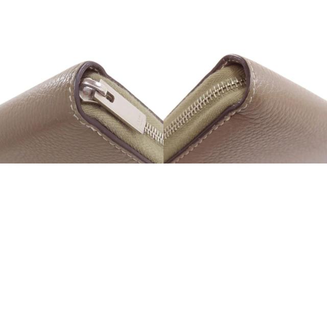 セリーヌ CELINE ロゴ 長財布（小銭入れあり） カーフ レディース 中古_9