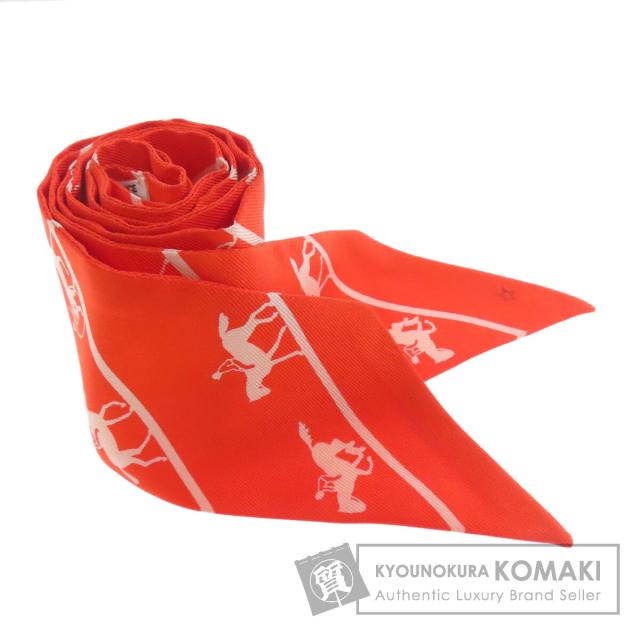 エルメス HERMES  ツイリー  スカーフ シルク レディース  中古