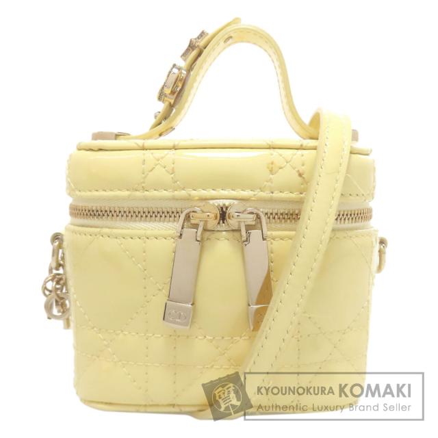 クリスチャンディオール CHRISTIAN DIOR  マイクロ ヴァニティ ミニバッグ 2WAY  ハンドバッグ 中古