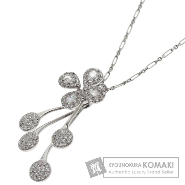 セレクトジュエリー SELECT JEWELRY  ダイヤモンド  ネックレス K18ホワイトゴールド     中古