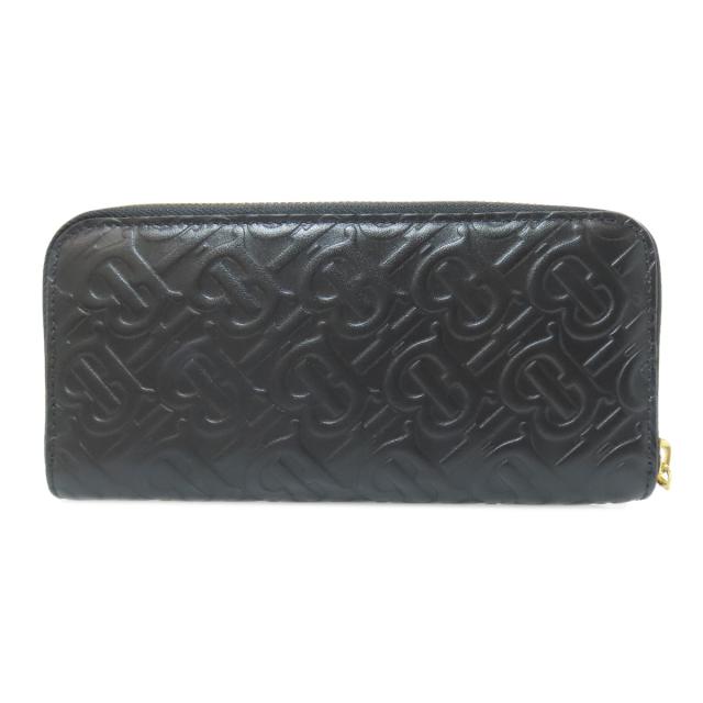 バーバリー BURBERRY ロゴ 長財布（小銭入れあり） レザー レディース 中古