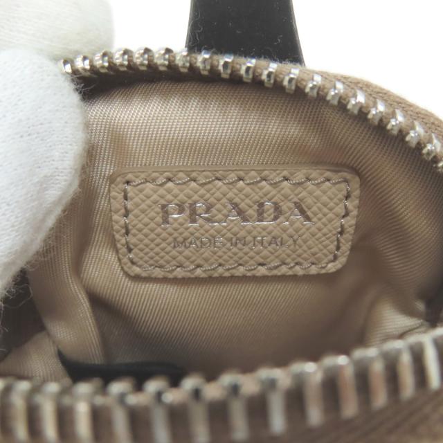 プラダ PRADA ロゴ金具 アクセサリーポーチ ナイロン素材 レディース