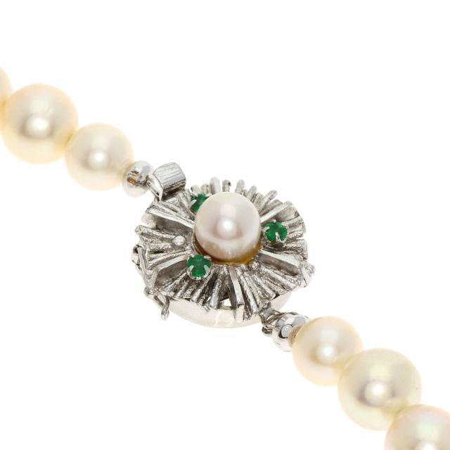 セレクトジュエリー SELECT JEWELRY アコヤパール 真珠 ネックレス シルバー 中古_3