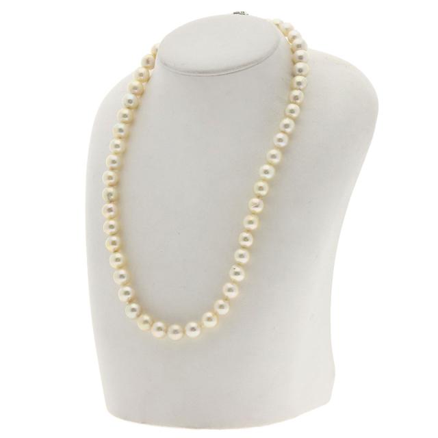 セレクトジュエリー SELECT JEWELRY アコヤパール 真珠 ネックレス シルバー 中古_5