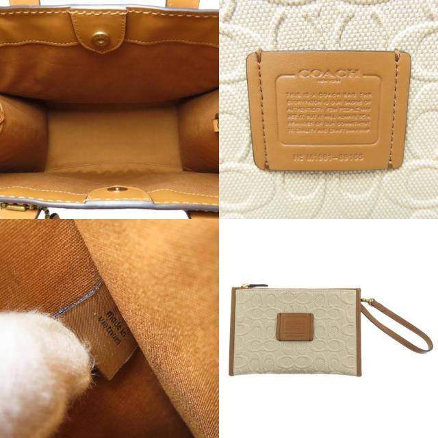 コーチ COACH 89165  フィールドトート シグネチャー 2WAY  ハンドバッグ キャンバス 中古 コーチ COACH 89165 フィールドトート シグネチャー 2WAY ハンドバッグ