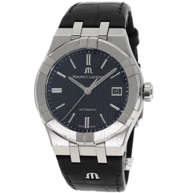 モーリスラクロア MAURICE LACROIX AI6007  アイコン 39mm  腕時計 ステンレススチール 革   メンズ 中古_1