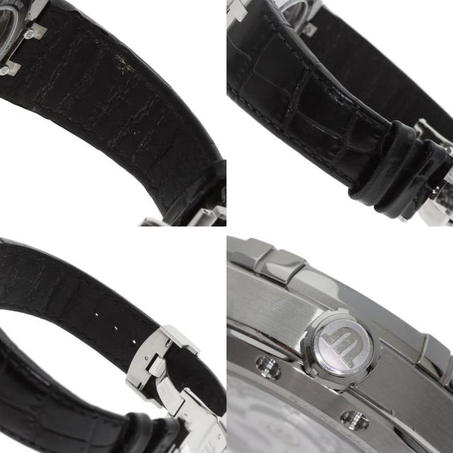 モーリスラクロア MAURICE LACROIX AI6007  アイコン 39mm  腕時計 ステンレススチール 革   メンズ 中古_4