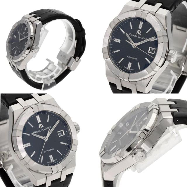 モーリスラクロア MAURICE LACROIX AI6007  アイコン 39mm  腕時計 ステンレススチール 革   メンズ 中古_2