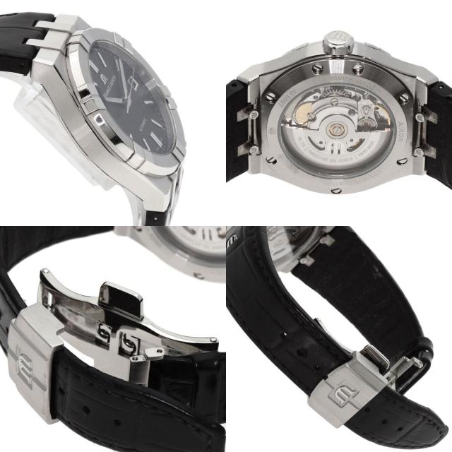 モーリスラクロア MAURICE LACROIX AI6007  アイコン 39mm  腕時計 ステンレススチール 革   メンズ 中古_3
