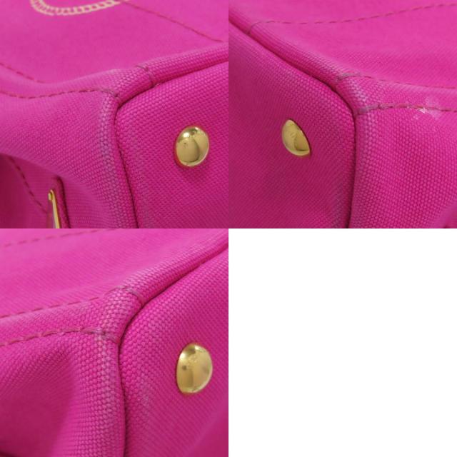 プラダ PRADA  カナパミニ 2WAY  ハンドバッグ キャンバス レディース  中古_9
