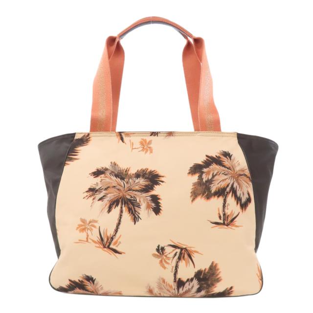 コーチ COACH 91111 パーム柄 トートバッグ ナイロン素材 レディース
