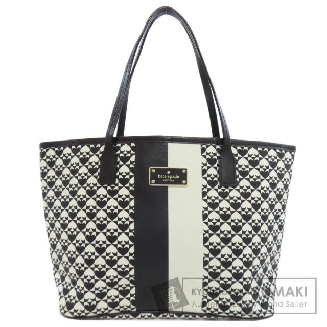 ケイトスペード kate spade  スペード柄  トートバッグ PVC レディース  中古