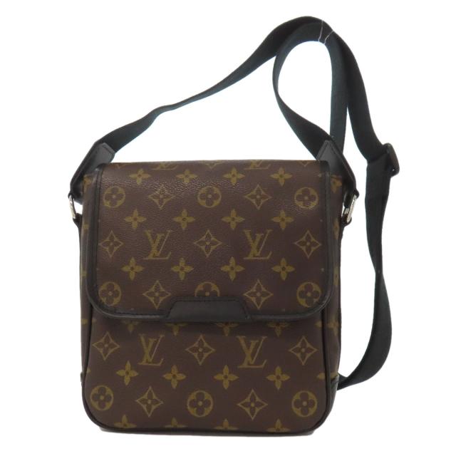 ルイヴィトン LOUIS VUITTON M56717 バスPM モノグラムマカサー ショルダーバッグ 中古_1