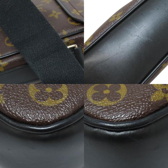 ルイヴィトン LOUIS VUITTON M56717 バスPM モノグラムマカサー ショルダーバッグ 中古_8
