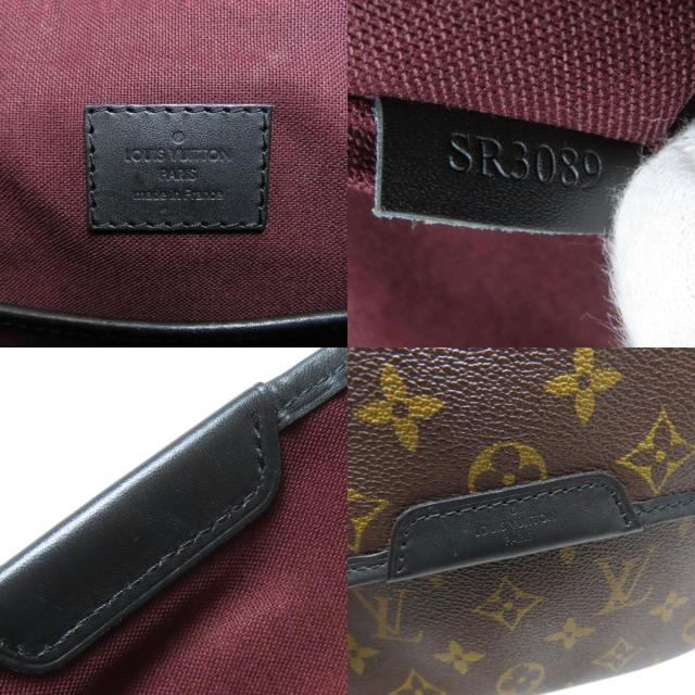 ルイヴィトン LOUIS VUITTON M56717 バスPM モノグラムマカサー ショルダーバッグ 中古_6