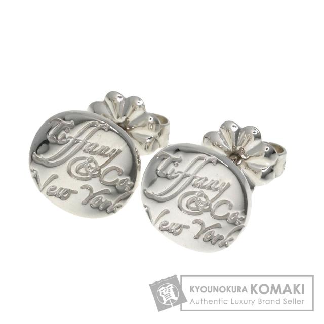 ティファニー TIFFANY&Co. ノーツ ラウンド ピアス シルバー レディース 中古