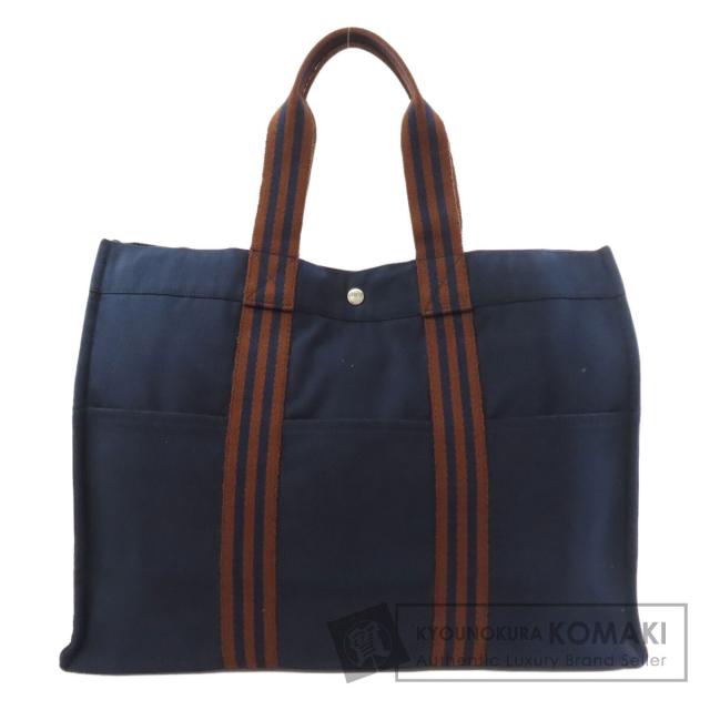 エルメス HERMES サックフールトゥGM トートバッグ キャンバス レディース 中古