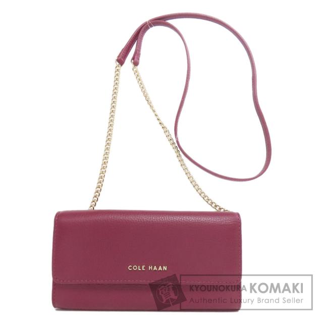 コールハーン Cole Haan  ロゴ  ショルダーバッグ レザー レディース  中古