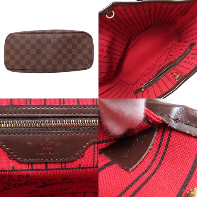 ルイヴィトン LOUIS VUITTON N51109 ネヴァーフルPM トートバッグ ダミエキャンバス 中古_4