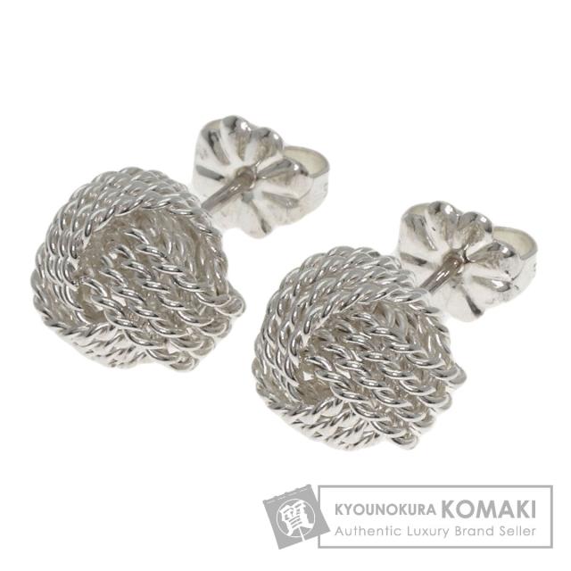 ティファニー TIFFANY&Co. サマセット メッシュ ボール ピアス シルバー レディース 中古
