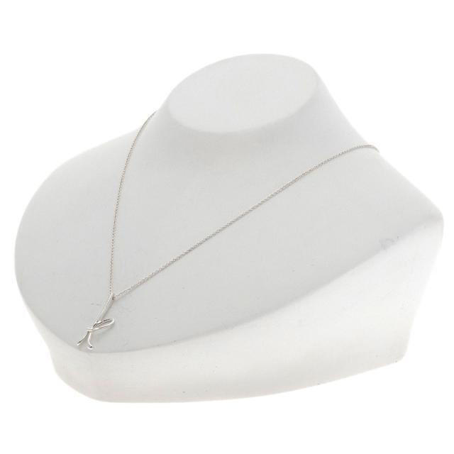 ティファニー TIFFANY&Co. イニシャル K ネックレス シルバー 