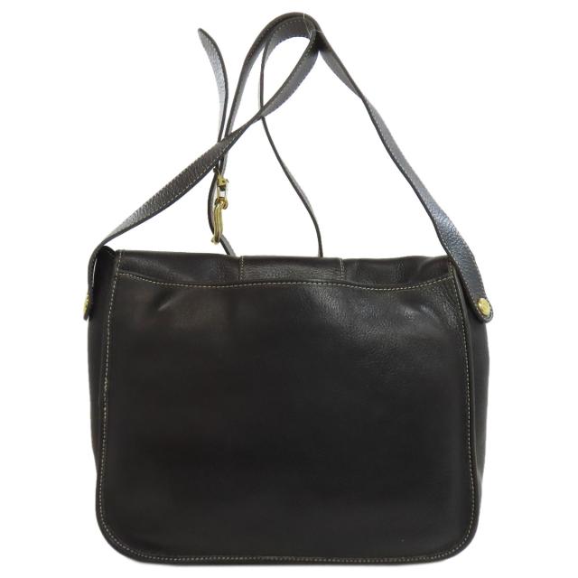 クリスチャンディオール CHRISTIAN DIOR ロゴ ショルダーバッグ レザー