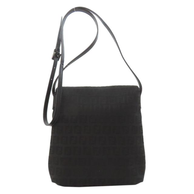 フェンディ FENDI ズッカ柄 ショルダーバッグ キャンバス レディース 中古_2
