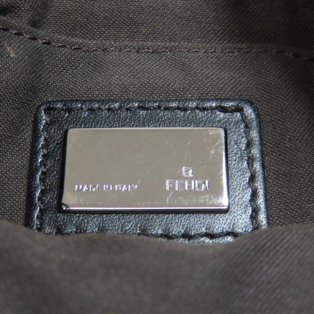フェンディ FENDI ズッカ柄 ショルダーバッグ キャンバス レディース 中古_6