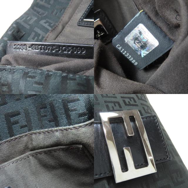 フェンディ FENDI ズッカ柄 ショルダーバッグ キャンバス レディース 中古_7