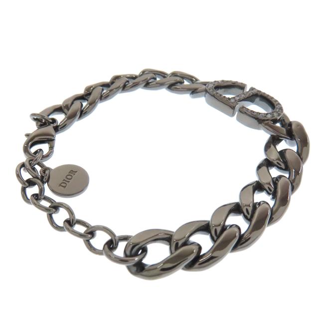 クリスチャンディオール CHRISTIAN DIOR CDロゴ ラインストーン