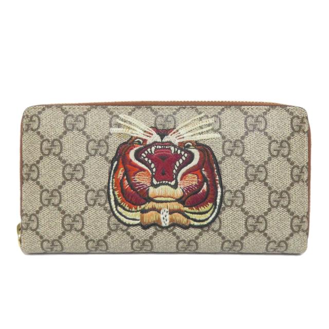 GUCCI スプリーム ウォレット タイガー 長財布 ケース GUCCI スプリーム ウォレット タイガー 長財布 コインケース