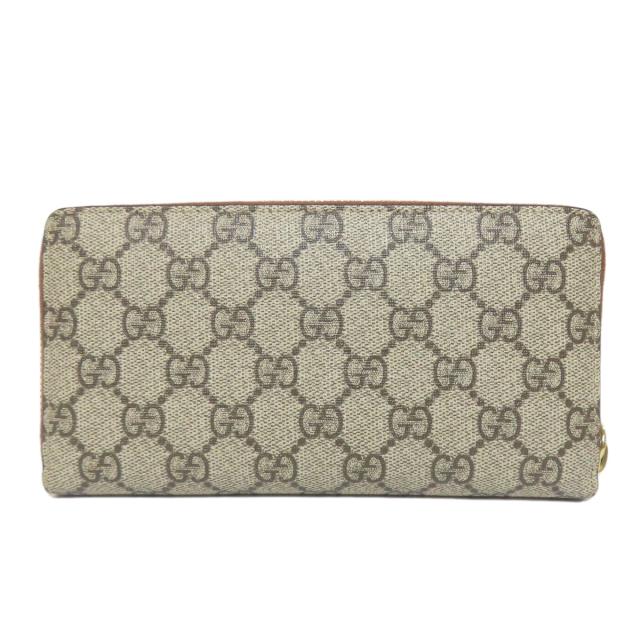 グッチ GUCCI 456863 タイガー GGスプリーム 長財布（小銭入れあり