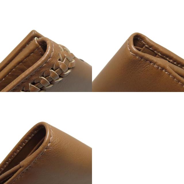 サルヴァトーレフェラガモ Salvatore Ferragamo  リボン  二つ折り財布（小銭入れあり） レザー 中古 サルヴァトーレフェラガモ Salvatore Ferragamo リボン 二つ折り財布