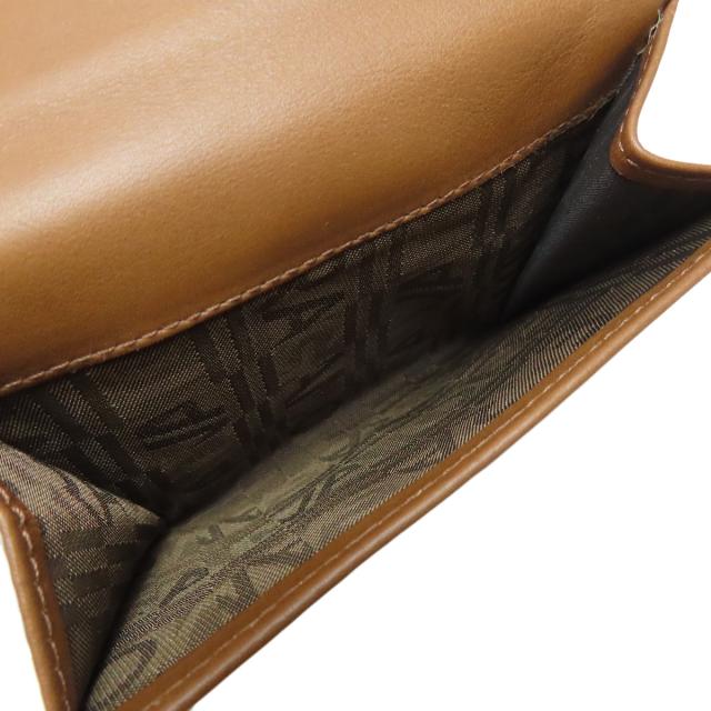 サルヴァトーレフェラガモ Salvatore Ferragamo リボン 二つ折り財布（小銭入れあり） レザー 中古_6