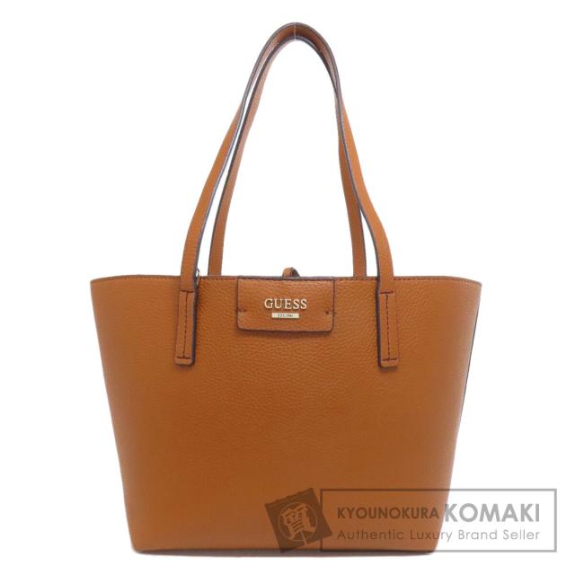 ゲス Guess  ロゴ  トートバッグ レザー レディース  中古