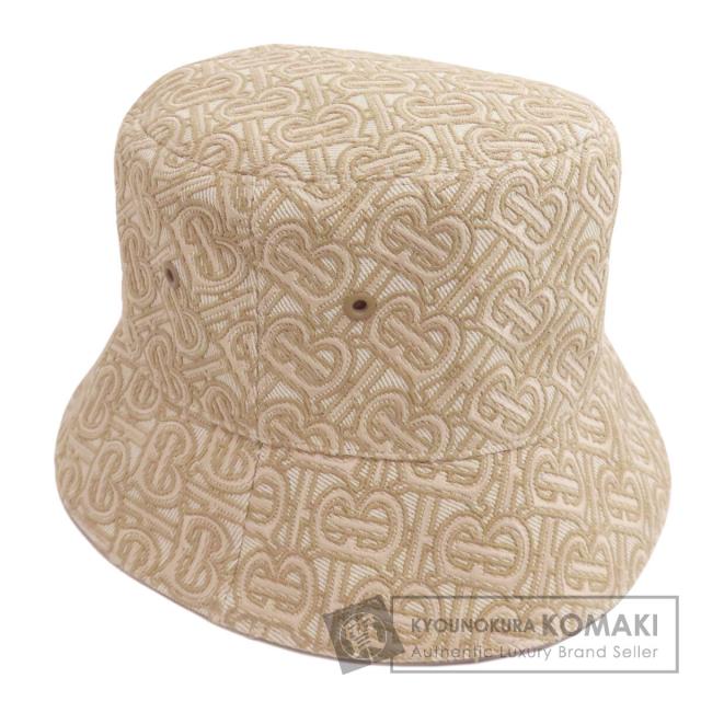 バーバリー BURBERRY バケットハット 帽子 キャンバス レディース 中古