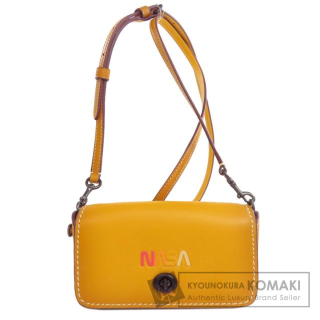 コーチ COACH 19383  ミニ ショルダー NASA  アクセサリーポーチ レザー レディース  中古