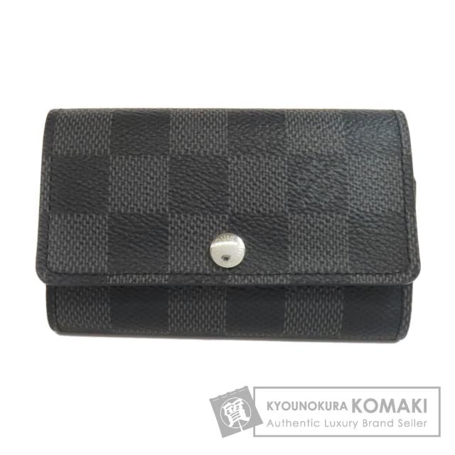ルイヴィトン LOUIS VUITTON M62662  ミュルティクレ6  キーケース ダミエキャンバス メンズ  中古